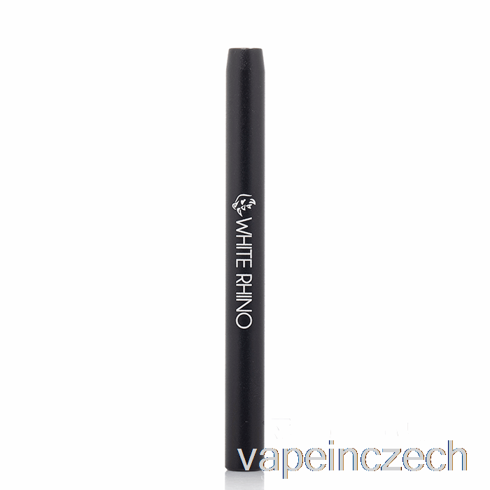 Bílý Nosorožec Kovový Netopýr Dýmka Black Vape Pen